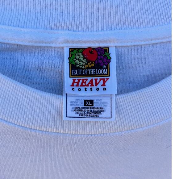 Vintage 2001 Three Rivers Stadium Pittsburgh Pirates white t-shirt Size XL - Picture 3 of 5